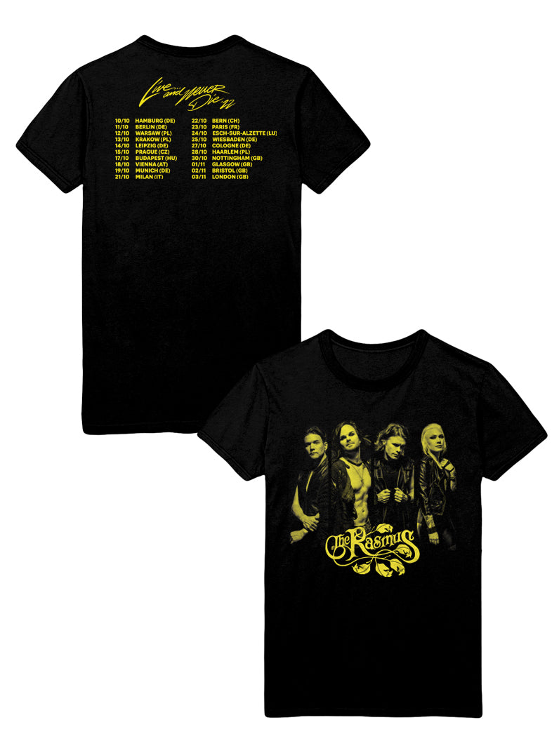 Live…and never die Tour T-paita